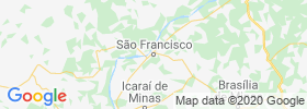 Sao Francisco map
